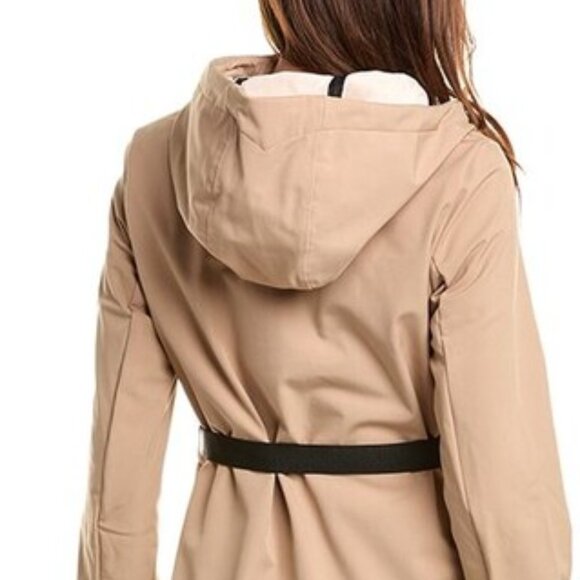 NEW HUNTER Longline Belted Coat in British Tan for women 1225 10 - Picture 7 of 7